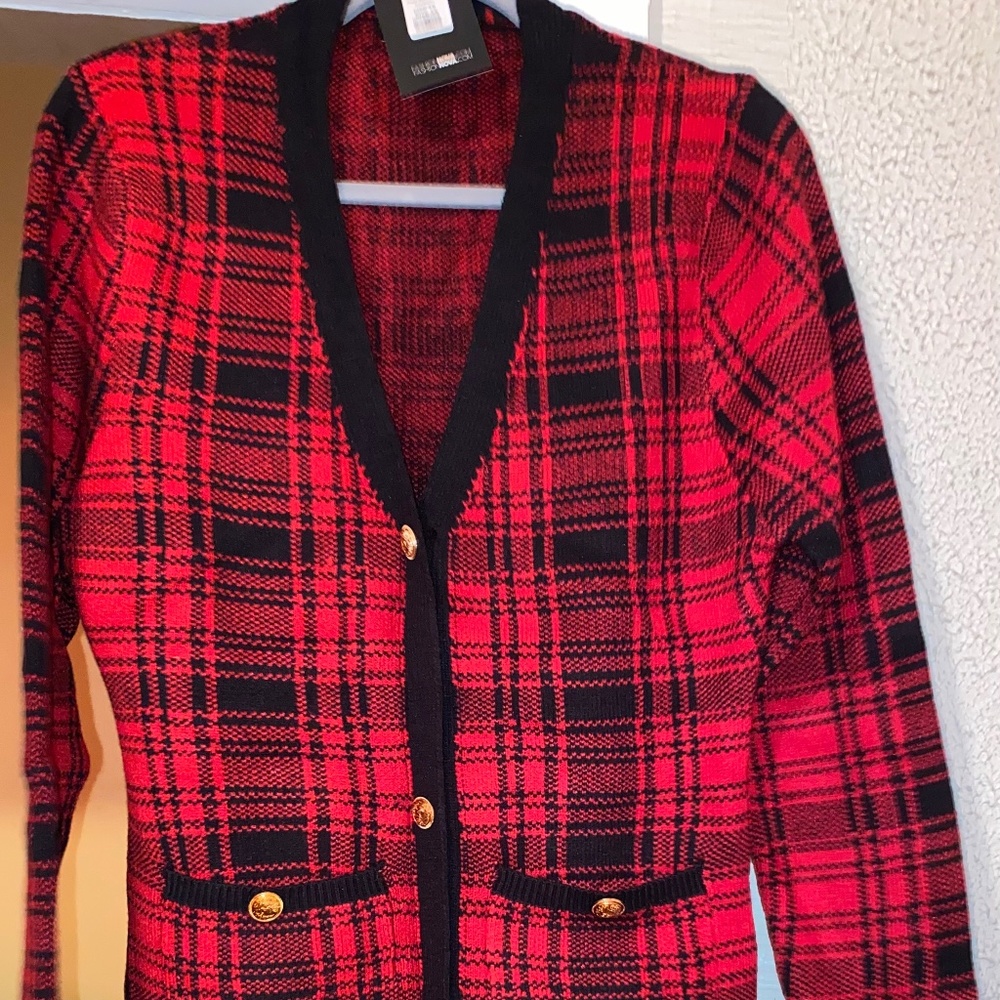 Plaid Mini Dress